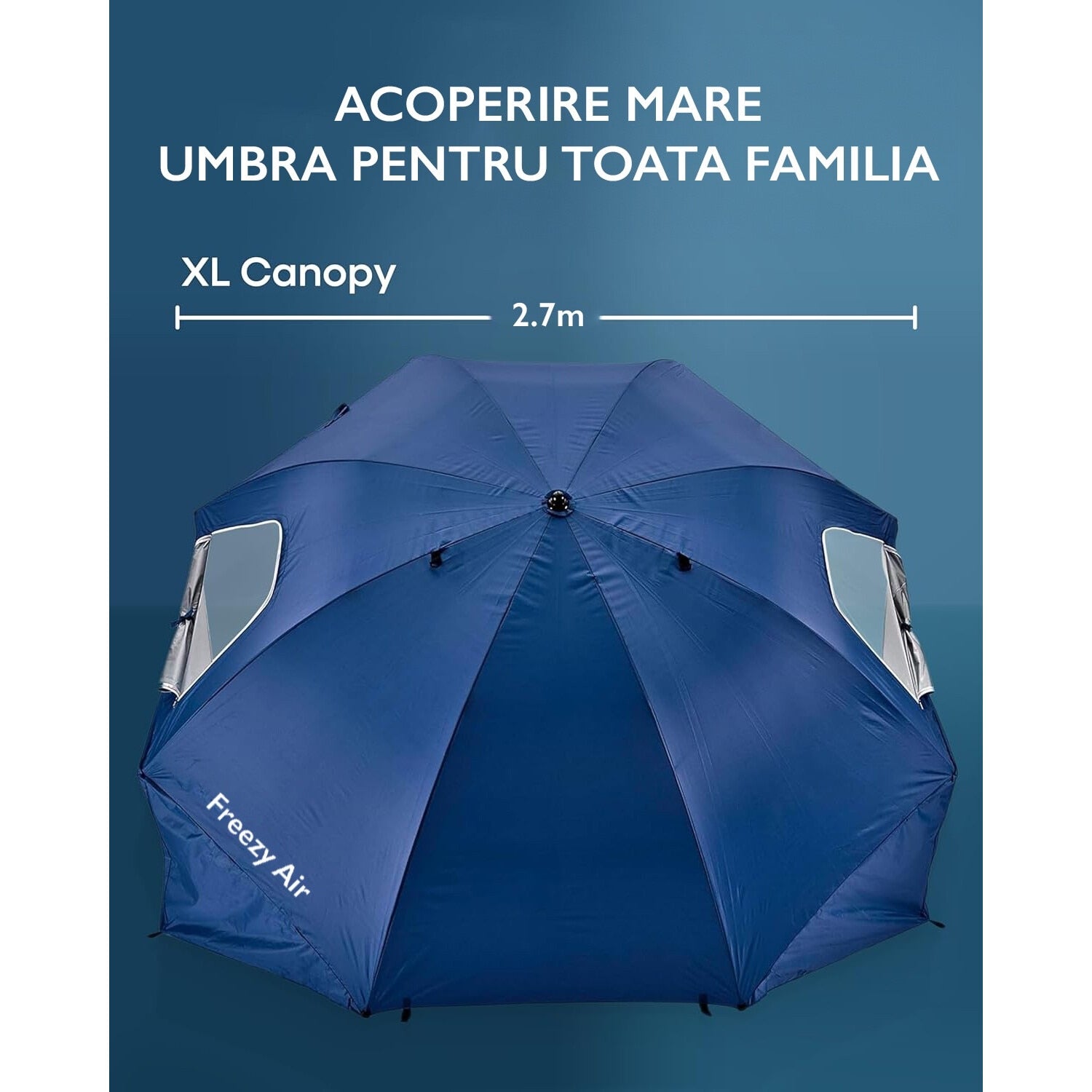 Umbrela de Plaja Freezy Air SunShield Umbrela de Plaja Freezy Air SunShield